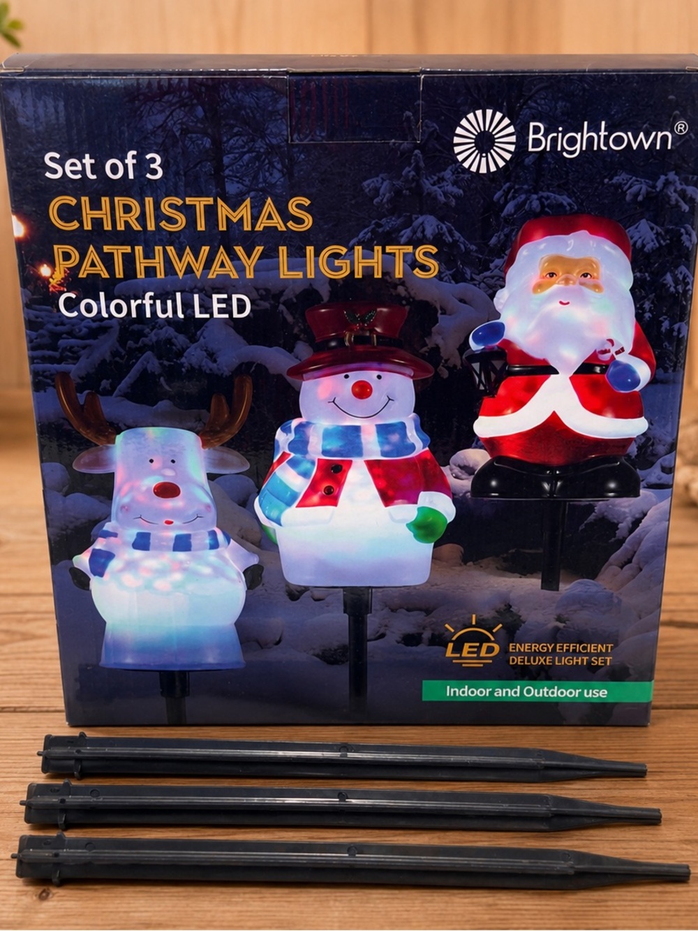 Brighton Christmas Pathway Lights - Colorful LED Set